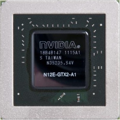 nVidia N12E-GTX2-A1 (GeForce GTX 580M Fermi) Wymiana na nowy, naprawa, lutowanie BGA